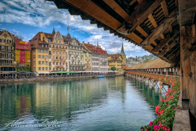 2018 - Chapel Bridge in Lucerne - Switzerland (iPhoneX)