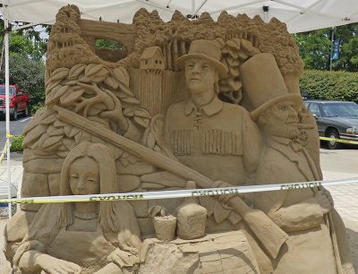 Kentucky Sand Sculpture