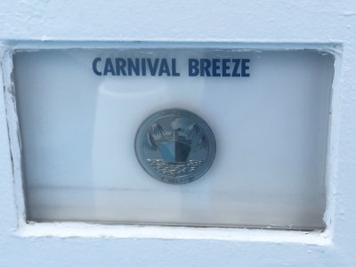 Ship Coin on the Breeze