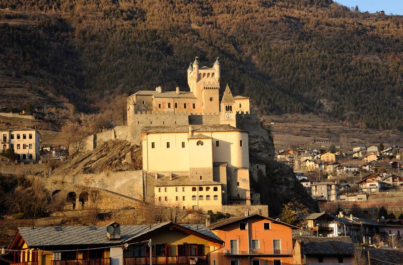 Valle dAosta, Castle of Saint-Pierre
