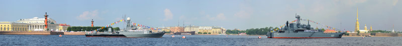 Saint Petersburg, view on Neva river