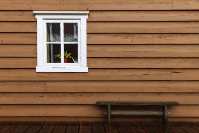 Window and bench