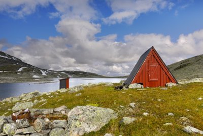 Shelter and a toilet