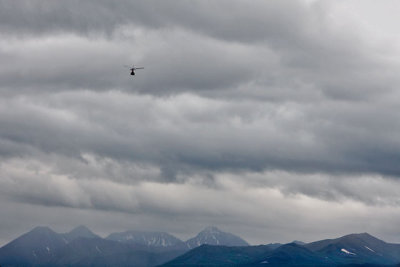 Helicopter trip to the Yanert Glacier