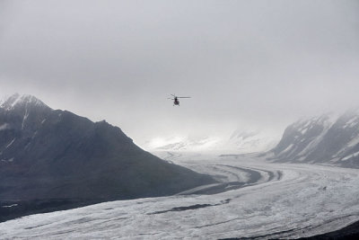 Helicopter trip to the Yanert Glacier