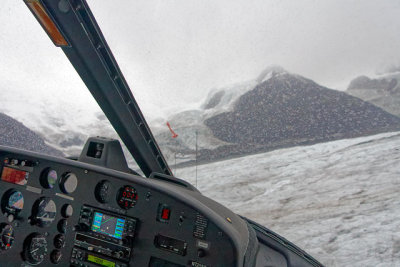 Helicopter trip to the Yanert Glacier