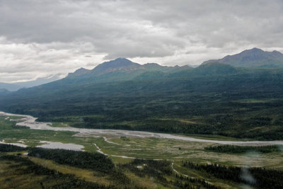 Returning from the Yanert Glacier