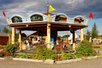 Hansen's Wood Carvings Store on the Kenai Peninsula