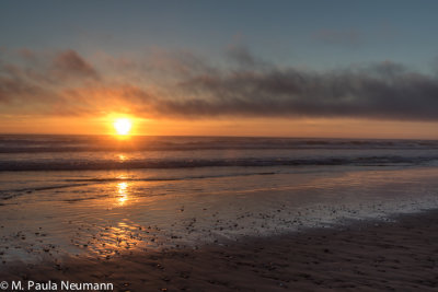 Sunset at Rockaway Beach