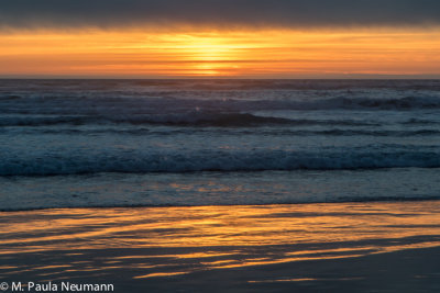 Sunset at Rockaway Beach