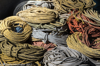 Piles of rope