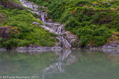 waterfall reflection