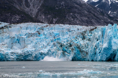calving glacier