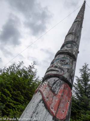 World's tallest totem pole, Kake, Alaska