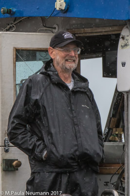 Salmon fish boat captain