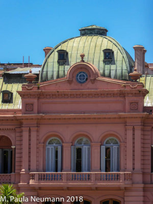 Evita's balcony at Casa Rosada