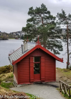 Edvard Grieg's composer's cabin