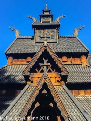 Stave church at Folk museum