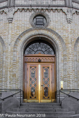 Door at Parliament building
