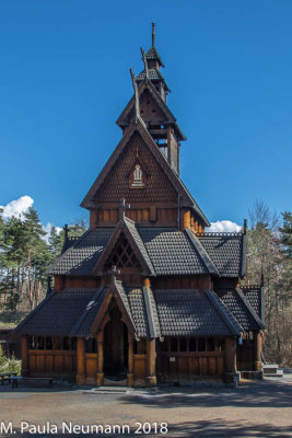 Stave church at Folk museum