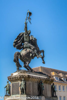 William the Conqueror statue in Falaise