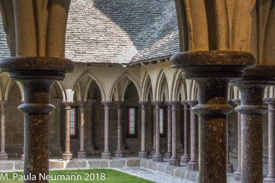 Cloister at Mont St. Michel
