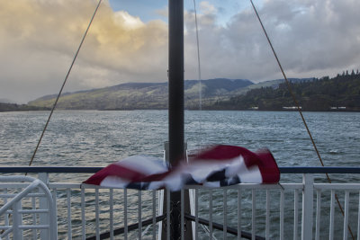 19. Underway from The Dalles, headed for Stevenson, WA