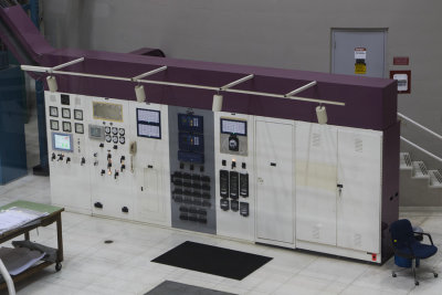 24. The control station for one of the turbines.