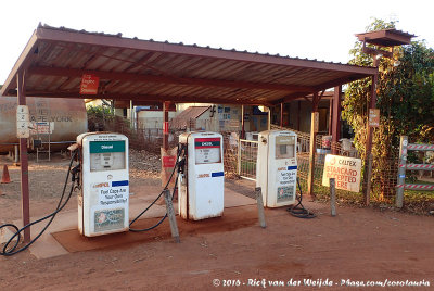 Outback fuel station