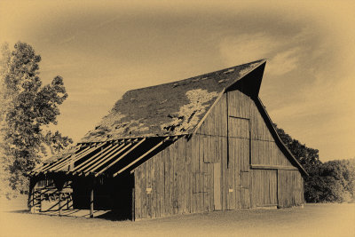 Old Wooden Barn