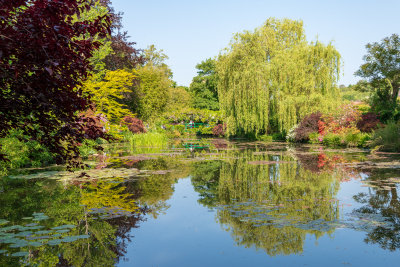 Japanese Gardens at Claude Monet residence -Giverny