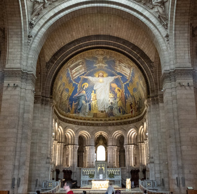 The Altar at Sacre Coeur, Montmartre, Paris