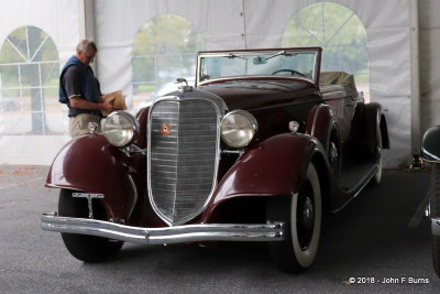 1934 Lincoln Model KB Convertible Roadster by Lebaron