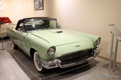 1957 Ford Thunderbird at the Museum