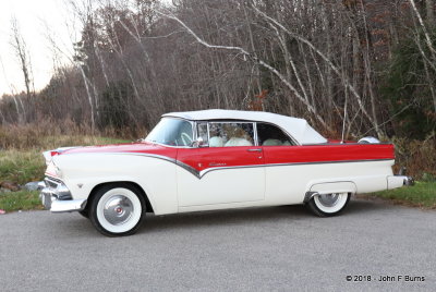 1955 Ford Fairline Sunliner Convertible