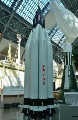 Model of rocket UR-700