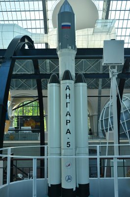 Model of rocket Angara-5