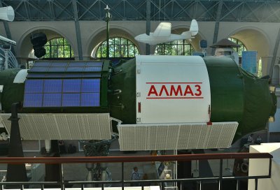 The module Almaz of space station Mir