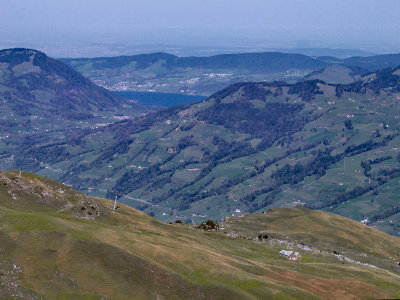 Looking direction North (Lake Sihlsee is visible)