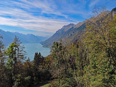 Another view down to lake of Brienz - looking Westbound