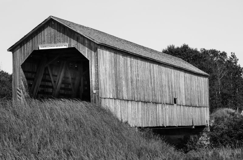 Lois DeEll2018 CAPA Black & WhiteSawmill Creek Bridge 1905