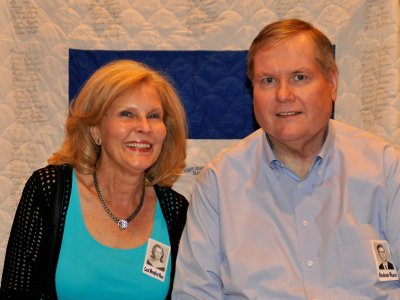 Carol Woodford and Andrew Mace