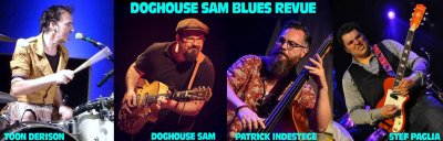 Doghouse Sam Blues Revue feat.Stef Paglia  (BE) 2017 Festival