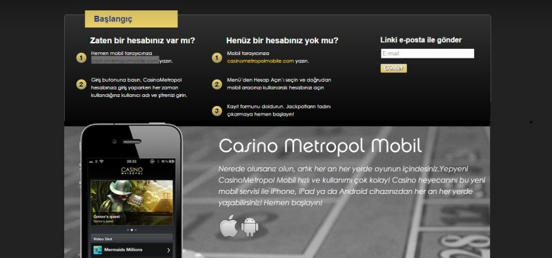Casino Metropol Giriş