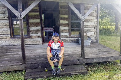 log cabin in Florida