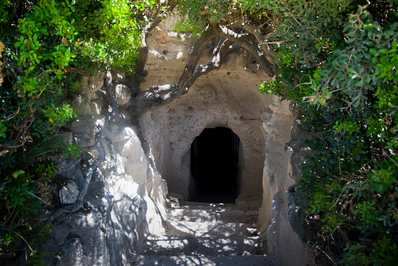 The Egyptian tomb cave