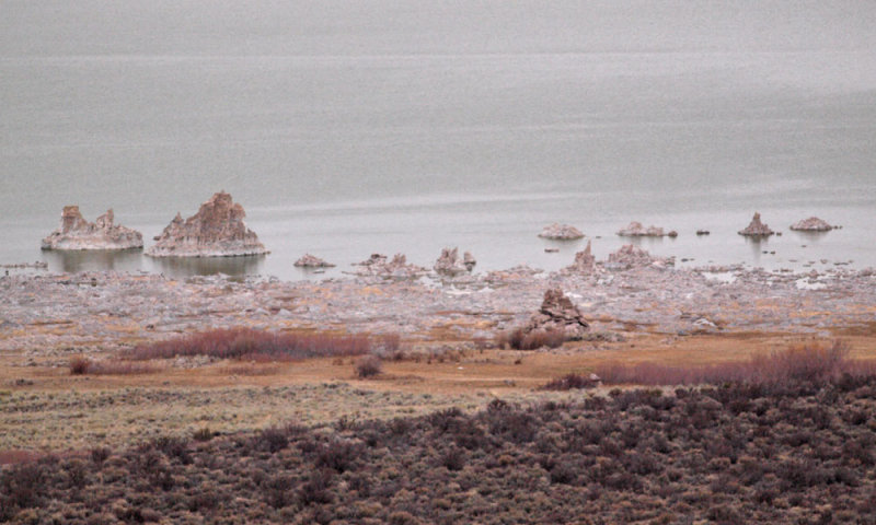 Salt Formations on Mono Lake, CA