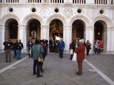 In the Courtyard of the Doge's Palace