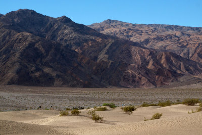 Waiting for me at the edge of Mesquite Flat Sand Dunes, Death Valley