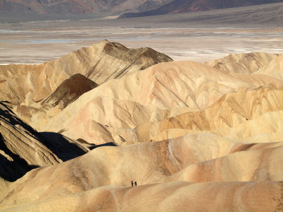 A view from Zabriskie Point, Death Valley